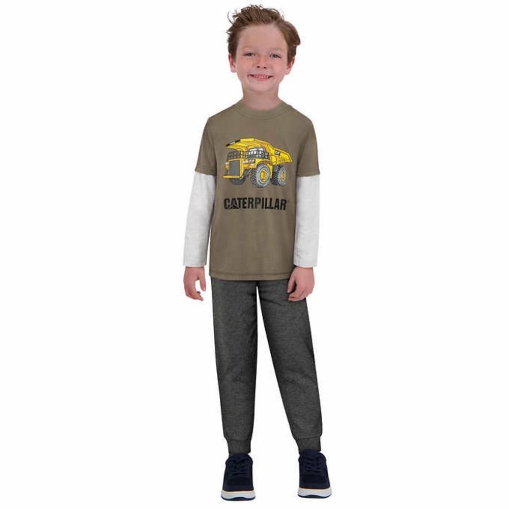 Caterpillar 2-piece Set Long Sleeve Top & Pants